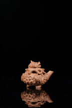 【特色藏品】邱爽 | 范泽锋高徒·省大师紫砂潜力重器【龙吟供春】原矿优质老段泥·200cc
