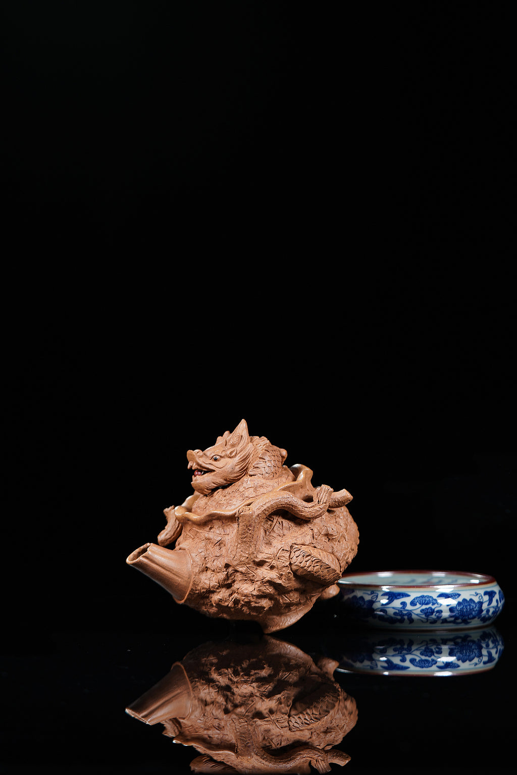 【特色藏品】邱爽 | 范泽锋高徒·省大师紫砂潜力重器【龙吟供春】原矿优质老段泥·200cc