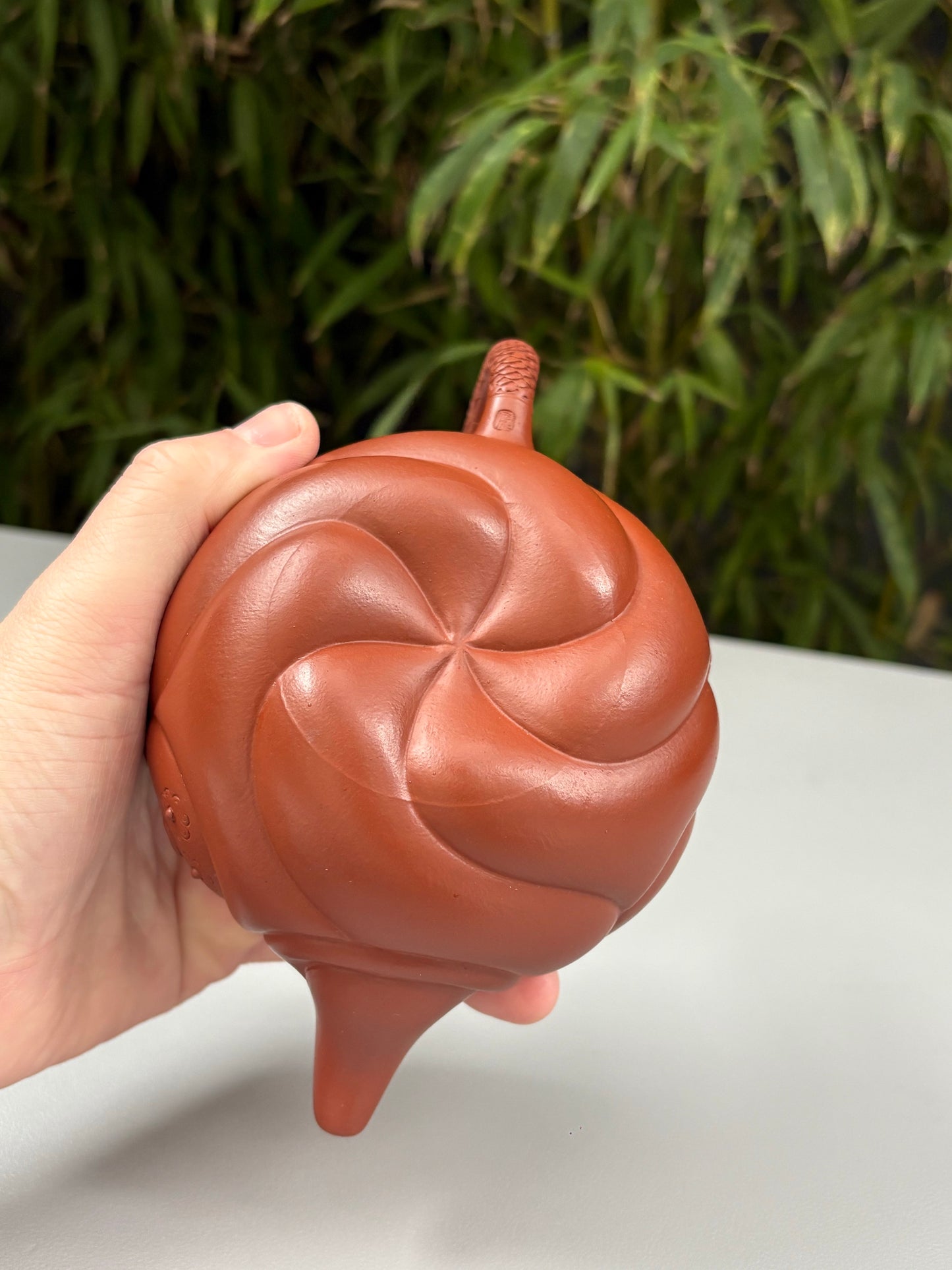 储立之大师 | 紫砂业界标杆 中国陶瓷艺术终身成就奖重器【鱼化龙】原矿优质·红泥·360cc