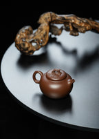 储立之大师 | 紫砂业界标杆👍中国陶瓷艺术终身成就奖重器【梅竹双清壶】原矿特级紫泥· 340cc