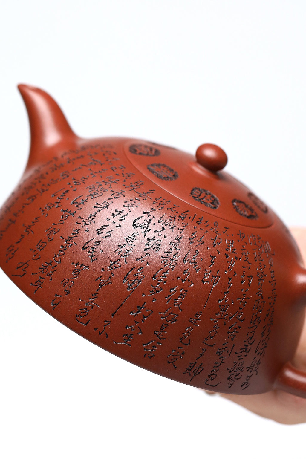 郑求标大师【结缘重器】大拍9万+金奖+馆藏《心经半月壶》原矿极品底槽清·320cc