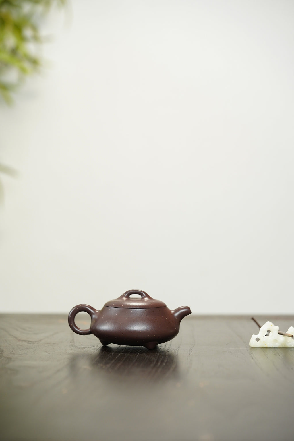 李昌鸿福利🧧紫砂泰斗传承·双国大师匠心之作【扁瓢壶】家藏原矿极品紫玉金砂·165cc
