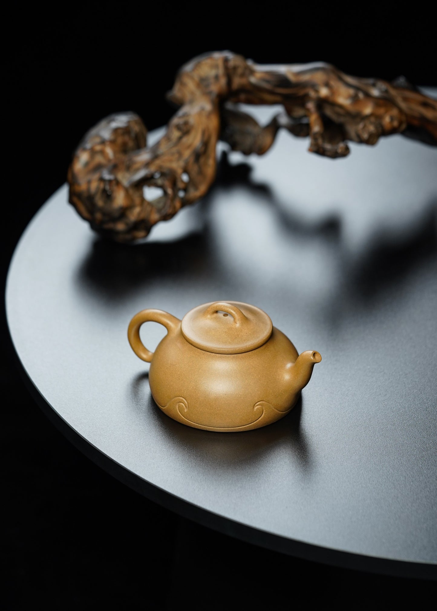 储立之大师 | 中国陶瓷艺术终身成就奖获得者重器【乘风破浪壶】原矿优质芝麻段· 260cc