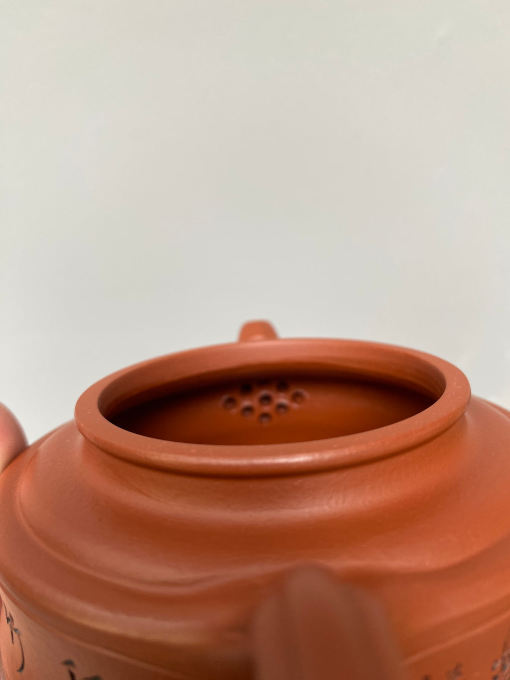 范泽锋高徒·省大师邱爽紫砂潜力重器【如意竹鼓壶】原矿稀有大红袍· 220cc
