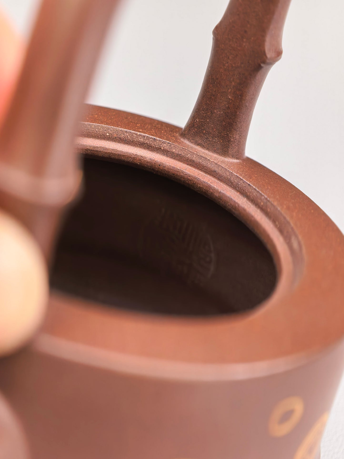 范泽锋高徒·省大师邱爽紫砂潜力重器【节节高升提梁】原矿优质老紫泥·180cc