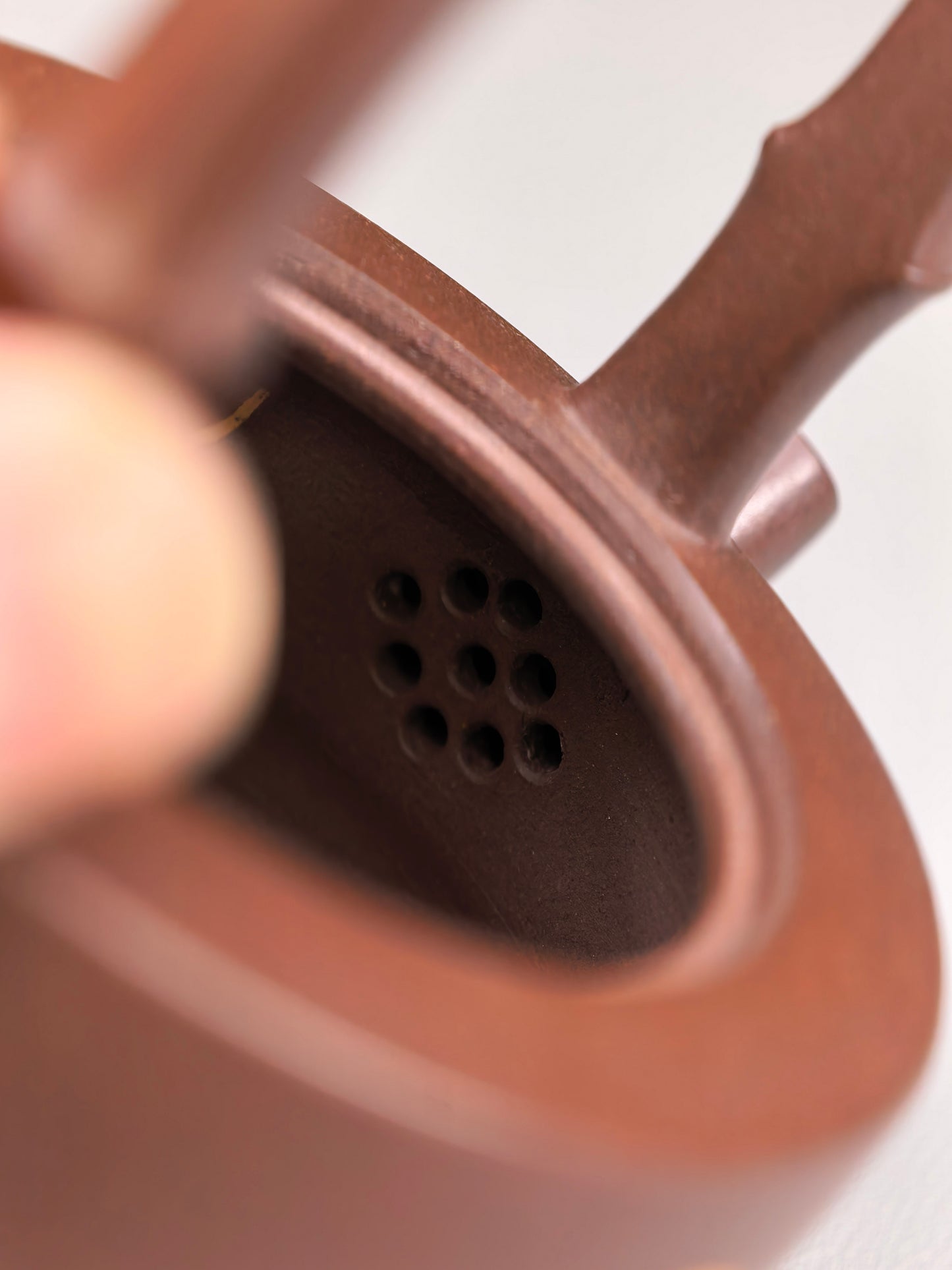 范泽锋高徒·省大师邱爽紫砂潜力重器【节节高升提梁】原矿优质老紫泥·180cc