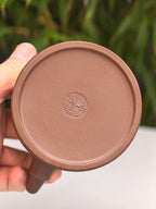 范泽锋高徒·省大师邱爽紫砂潜力重器【节节高升提梁】原矿优质老紫泥·180cc