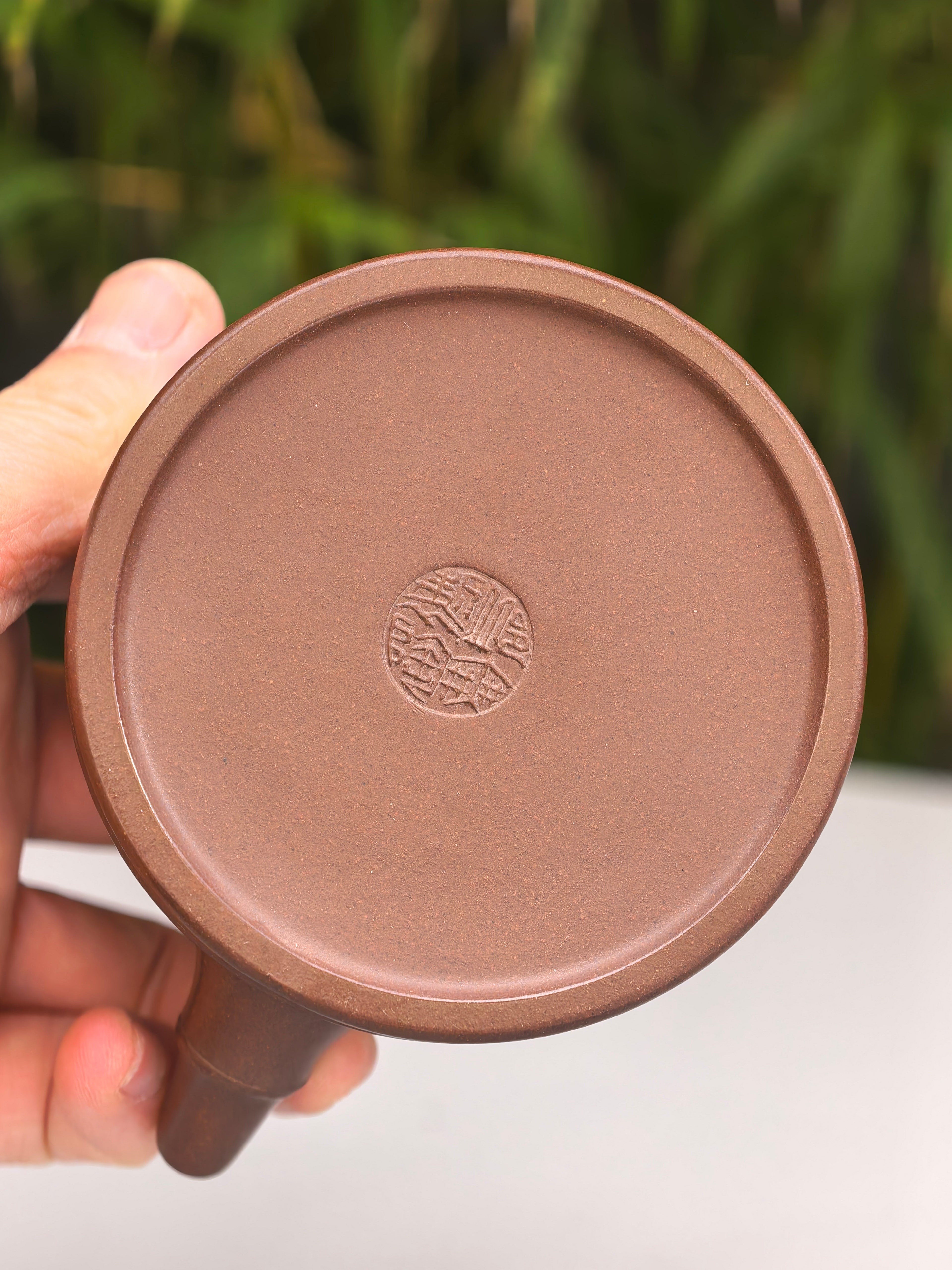 范泽锋高徒·省大师邱爽紫砂潜力重器【节节高升提梁】原矿优质老紫泥·180cc