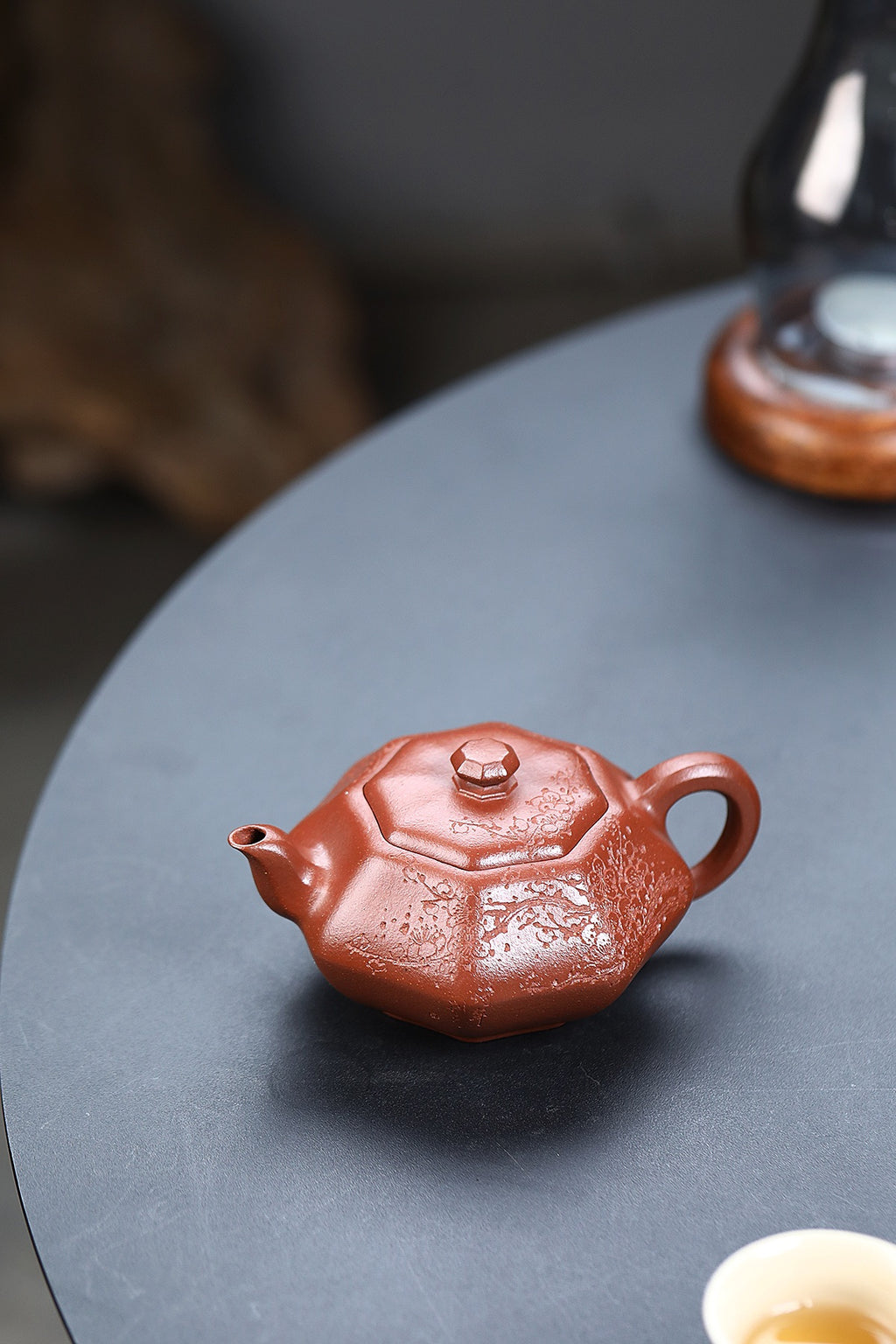 耿浩·方器臻藏 著名方器巨匠臻品《纵横捭阖壶》原矿极品降坡泥·260cc