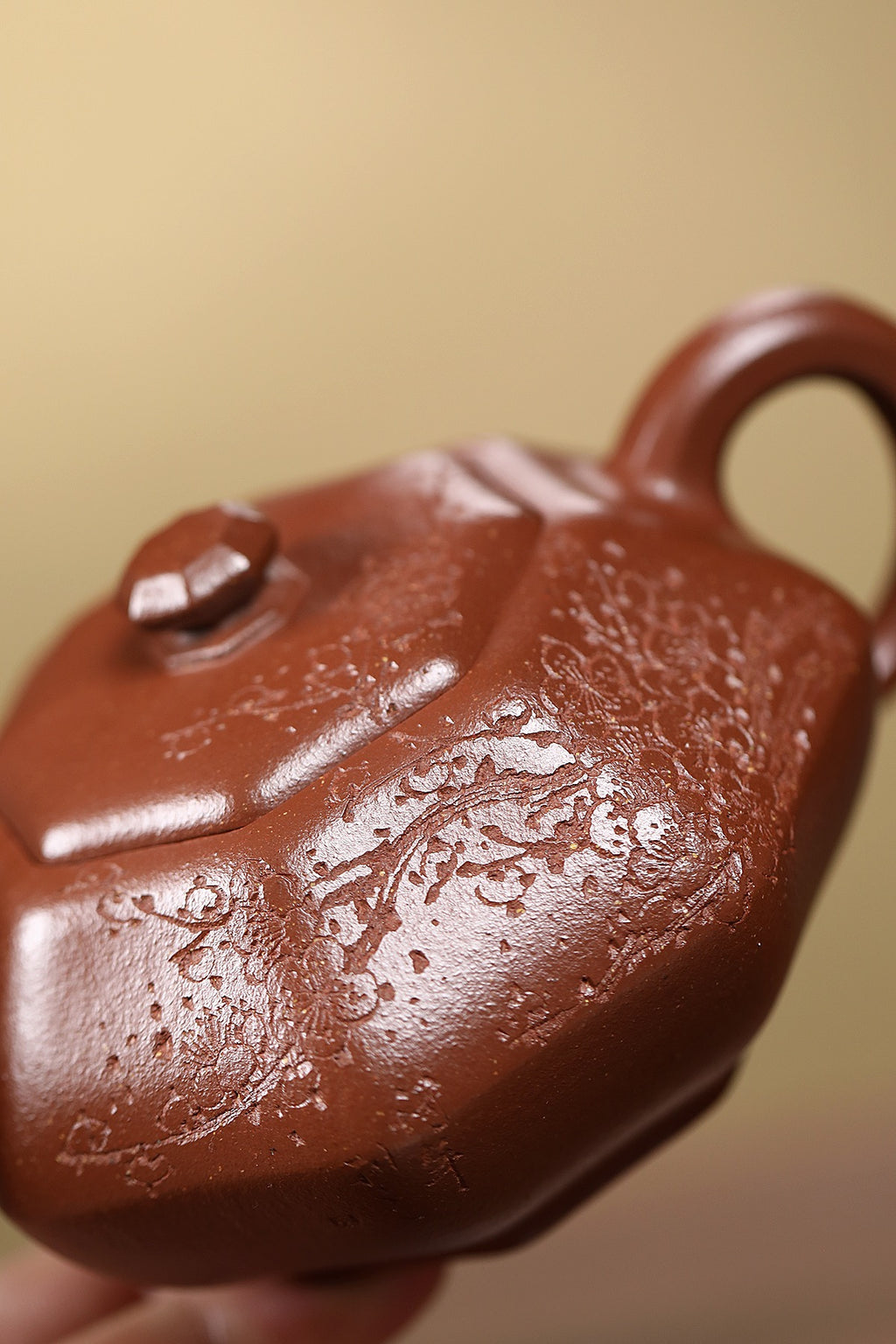 耿浩·方器臻藏 著名方器巨匠臻品《纵横捭阖壶》原矿极品降坡泥·260cc