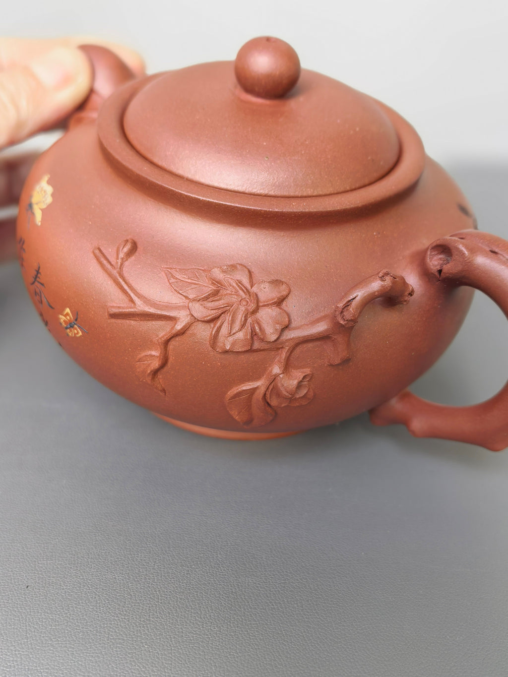 李昌鸿 紫砂泰斗传承·双国大师匠心之作【春意盎然套组】原矿极品陈腐清水泥·450cc