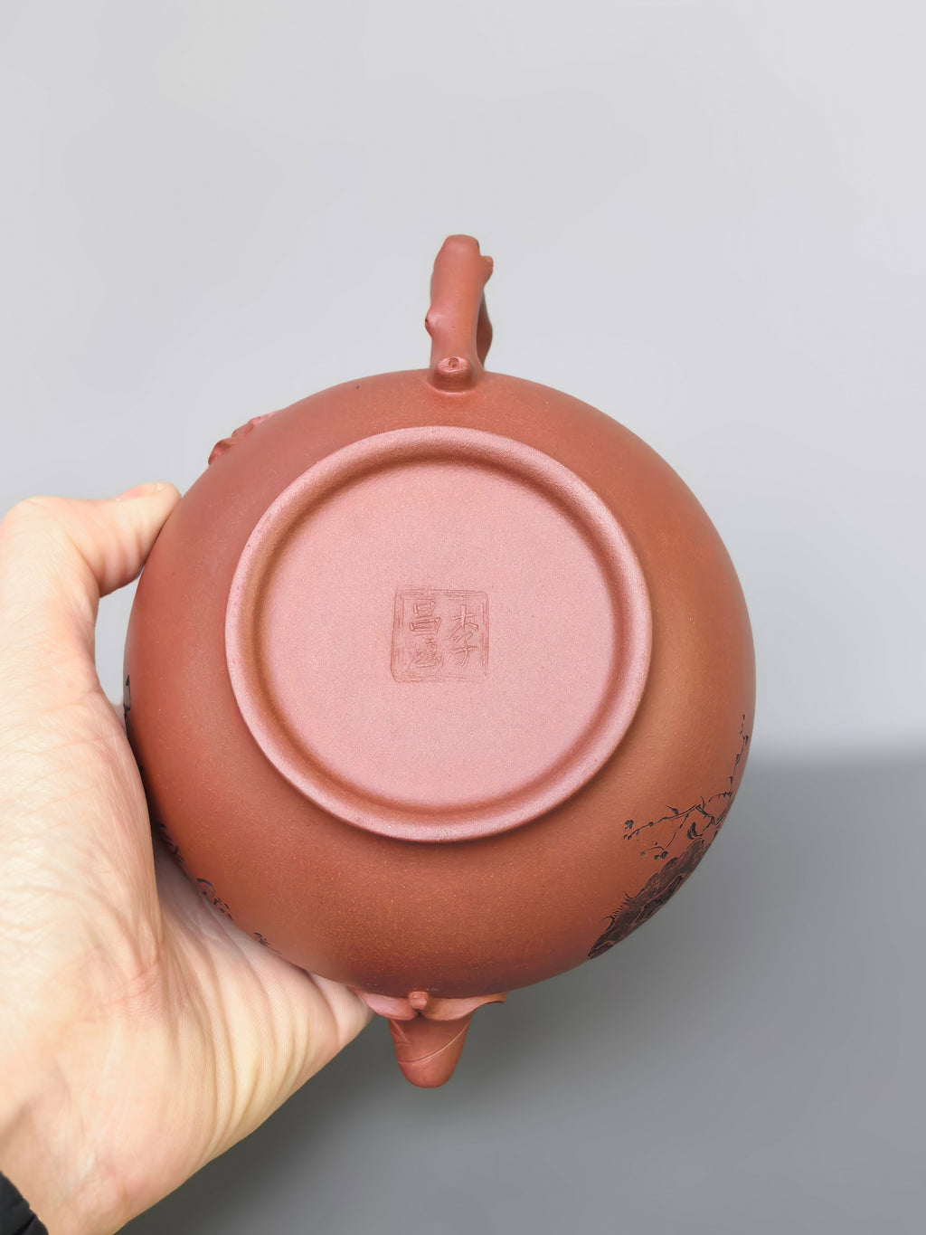 李昌鸿 紫砂泰斗传承·双国大师匠心之作【春意盎然套组】原矿极品陈腐清水泥·450cc