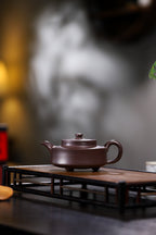 【周盘】 龚彧（国家级工艺美术师）原矿紫茄泥 容量280cc 9孔