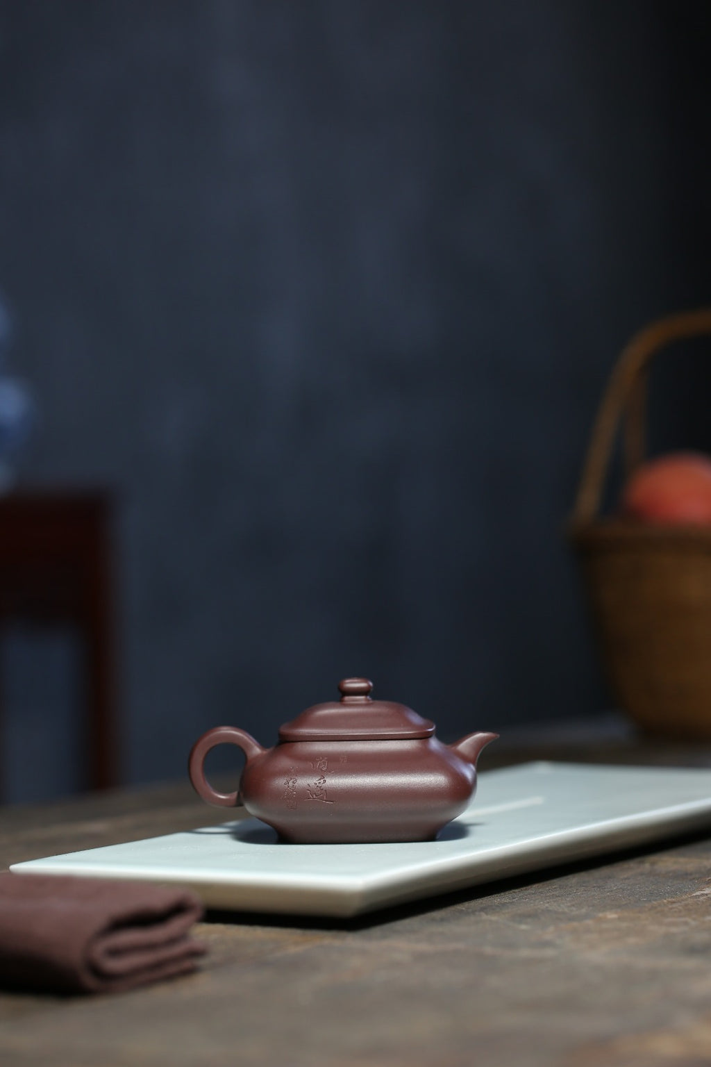 全手工制作【虾趣】制壶 曹美好 (国家级工艺美术师) 原矿紫泥 容量200cc