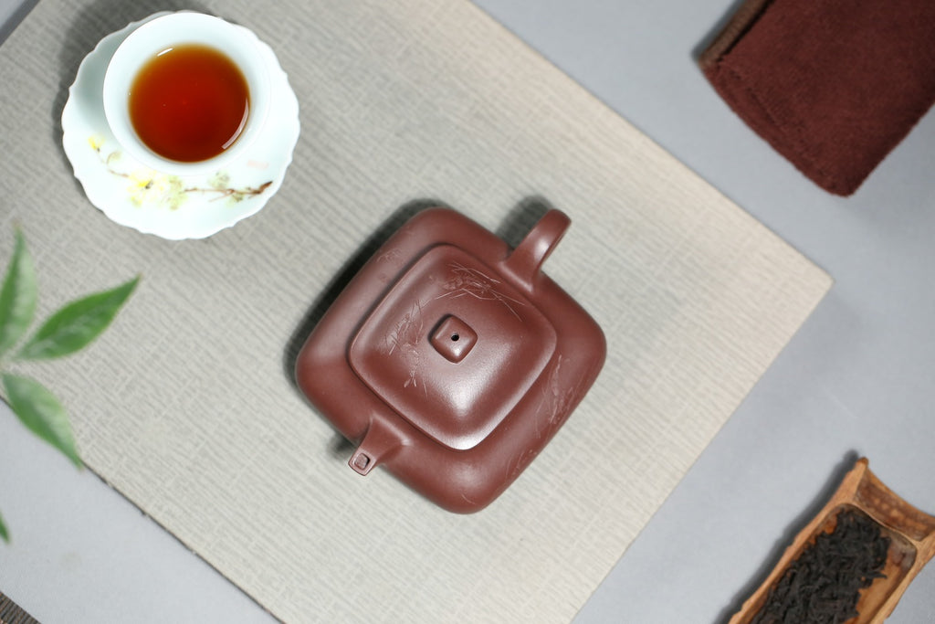 全手工制作【虾趣】制壶 曹美好 (国家级工艺美术师) 原矿紫泥 容量200cc