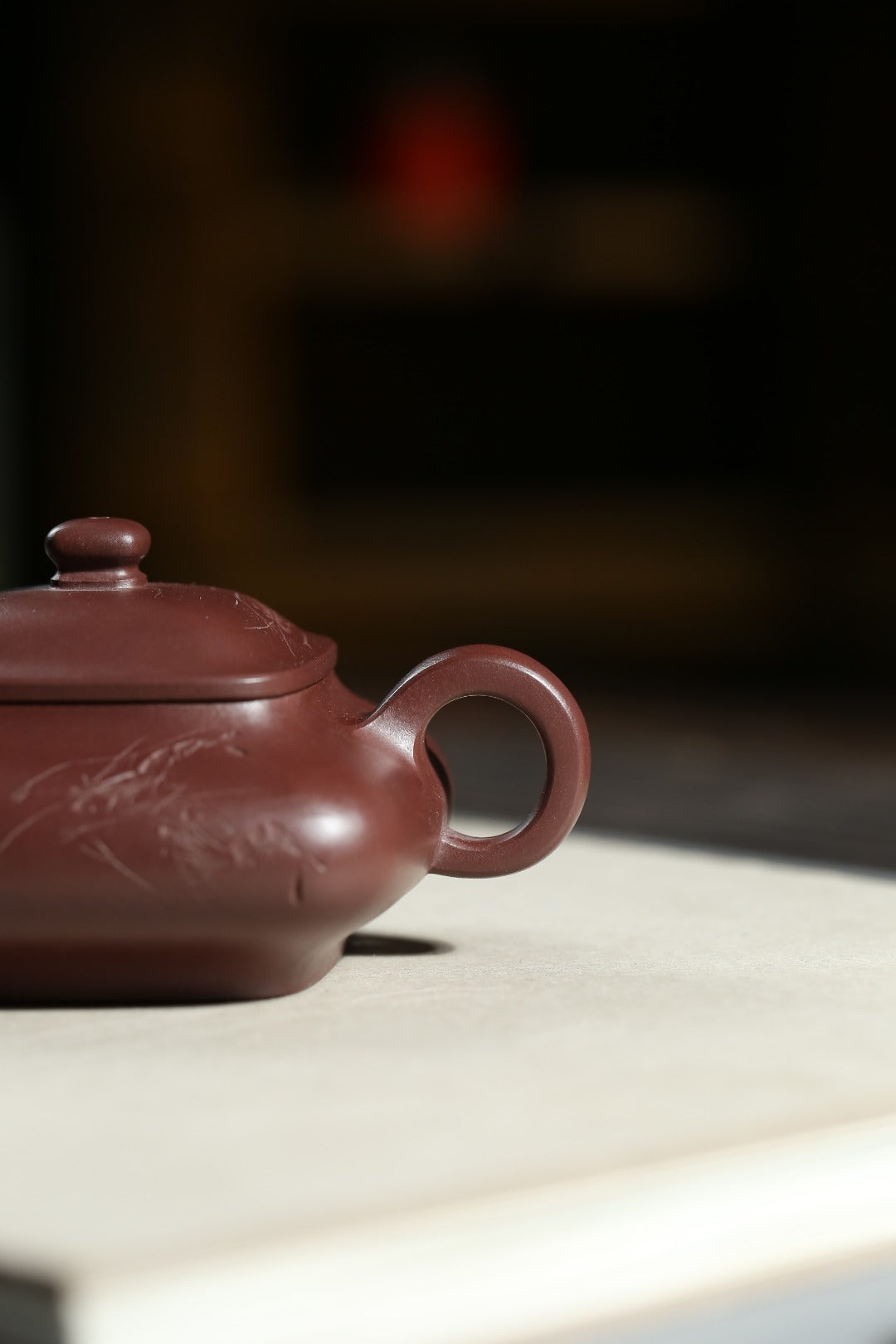 全手工制作【虾趣】制壶 曹美好 (国家级工艺美术师) 原矿紫泥 容量200cc