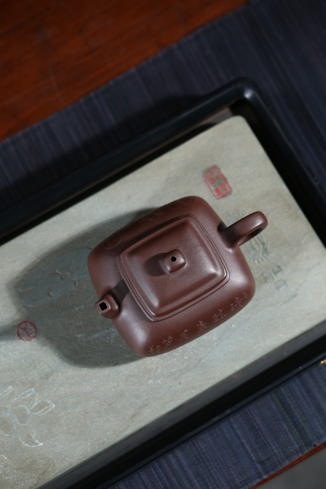 全手工制作【憨方】曹美好 (国家级工艺美术师)原矿紫泥 容量270cc
