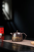 【井栏】方华萍（研究员级高级工艺美术师） 原矿黑料 容量 380cc