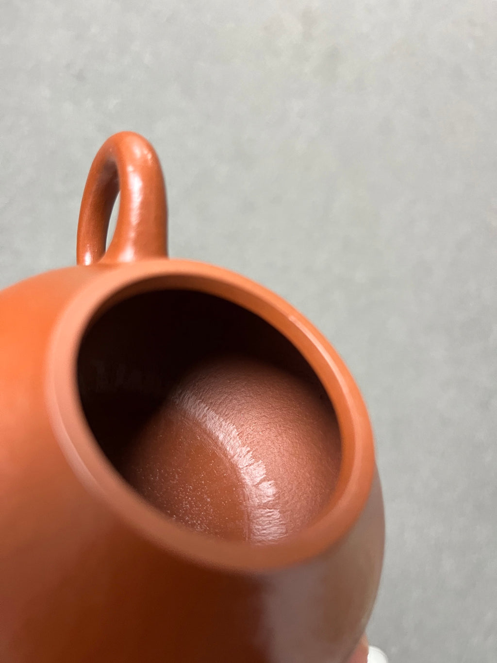 实拍·全手工【梨形·摹古】 原矿极品朱泥·170cc·9孔