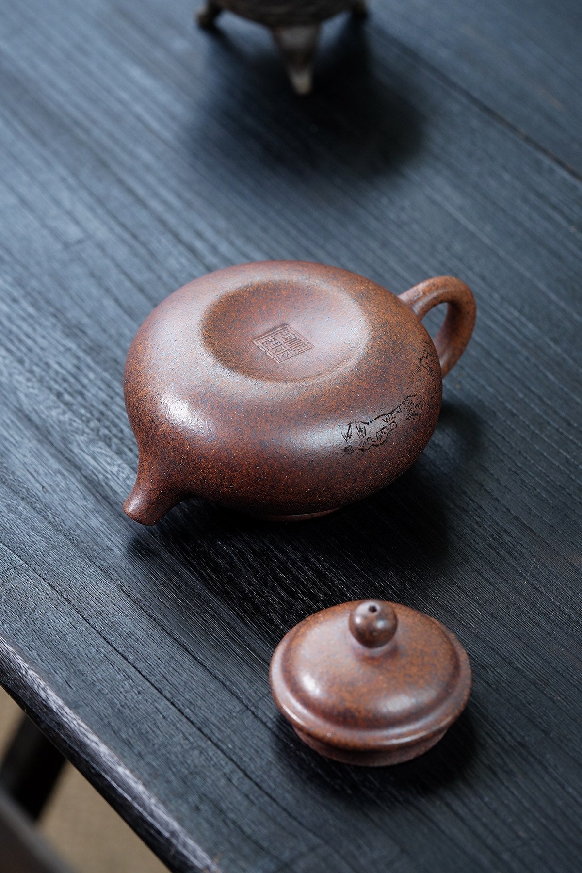 邱爽 | 范泽锋高徒·省大师紫砂潜力重器【容天壶】原矿极品龙骨金砂·370cc