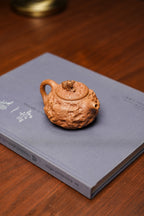 范泽锋高徒·省大师邱爽紫砂潜力重器·【卧虎藏龙供春壶】原矿极品黄金段泥·170cc