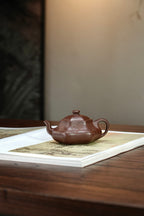 耿浩·方器臻藏 ·著名方器巨匠臻品·《闲者六方壶》原矿极品羊角山紫泥·260cc