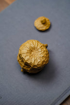 蒋艺华大师·重器传承·紫砂七老花器泰斗蒋蓉唯一传人佳作【一路生花壶】原矿极品黄金段 80cc 小品