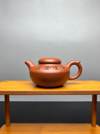 蒋琰滨大师·紫砂重器臻品【一团和气壶】刀笔双绝 原矿极品清水泥·300cc &nbsp;(卡真金丝孤品)