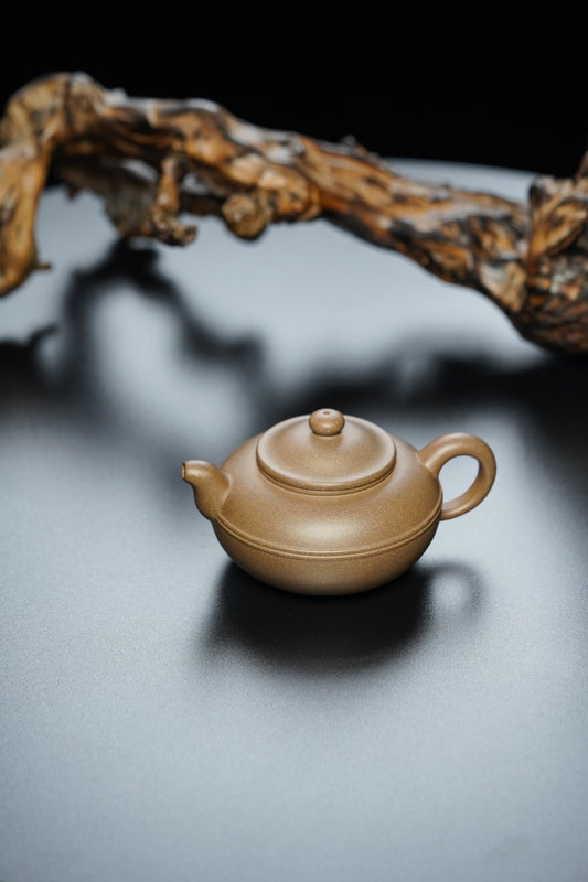 储立之大师 | 中国陶瓷艺术终身成就奖获得者重器【玉带壶】极品高温青段 260cc