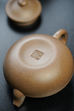 储立之大师 | 中国陶瓷艺术终身成就奖获得者重器【玉带壶】极品高温青段 260cc