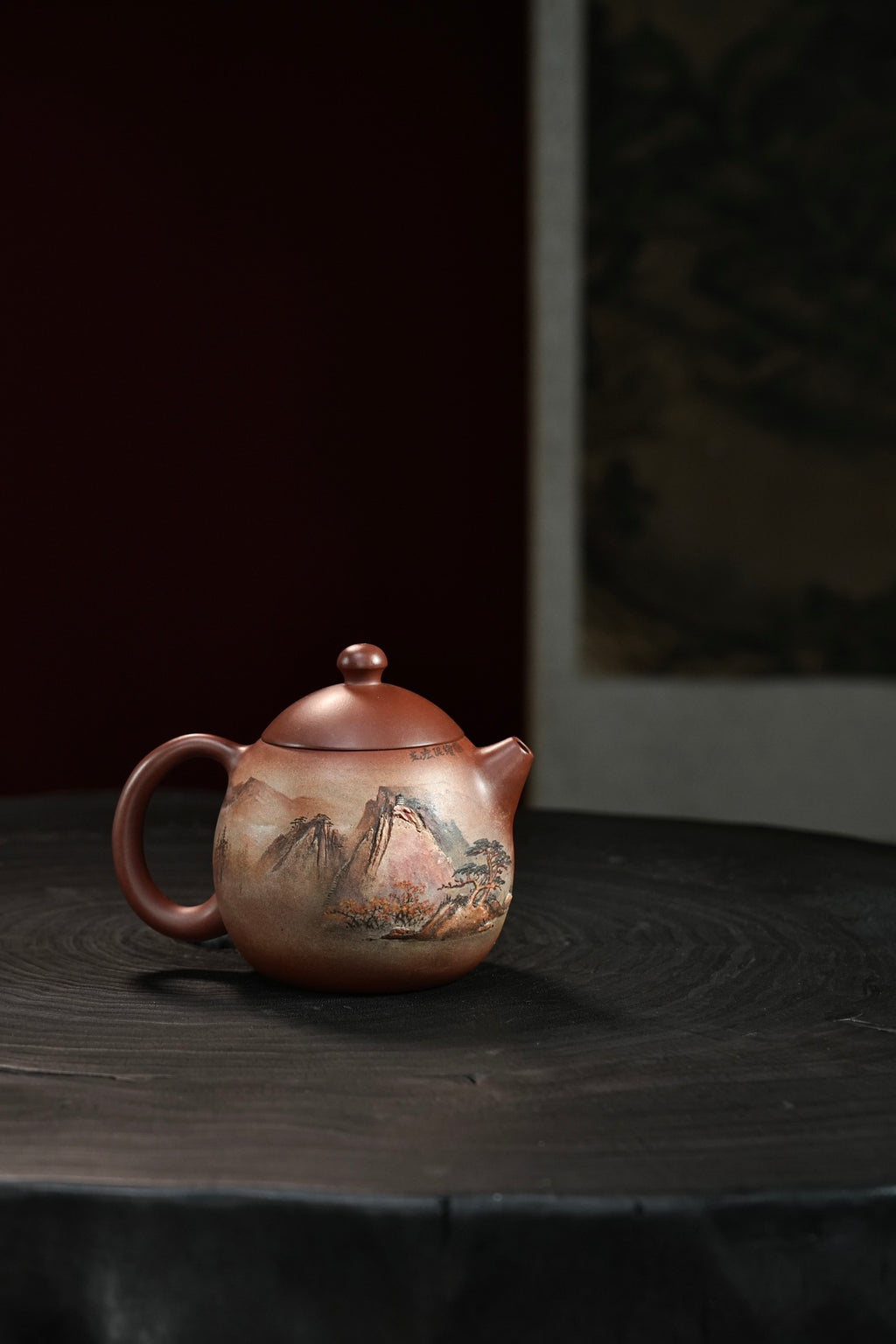 壶中观道·孤品珍藏 江建翔大师嫡传·杜益君扛鼎之作【大龙蛋壶】原矿极品底槽清· 600cc超大品 - ZishaTeapotChina