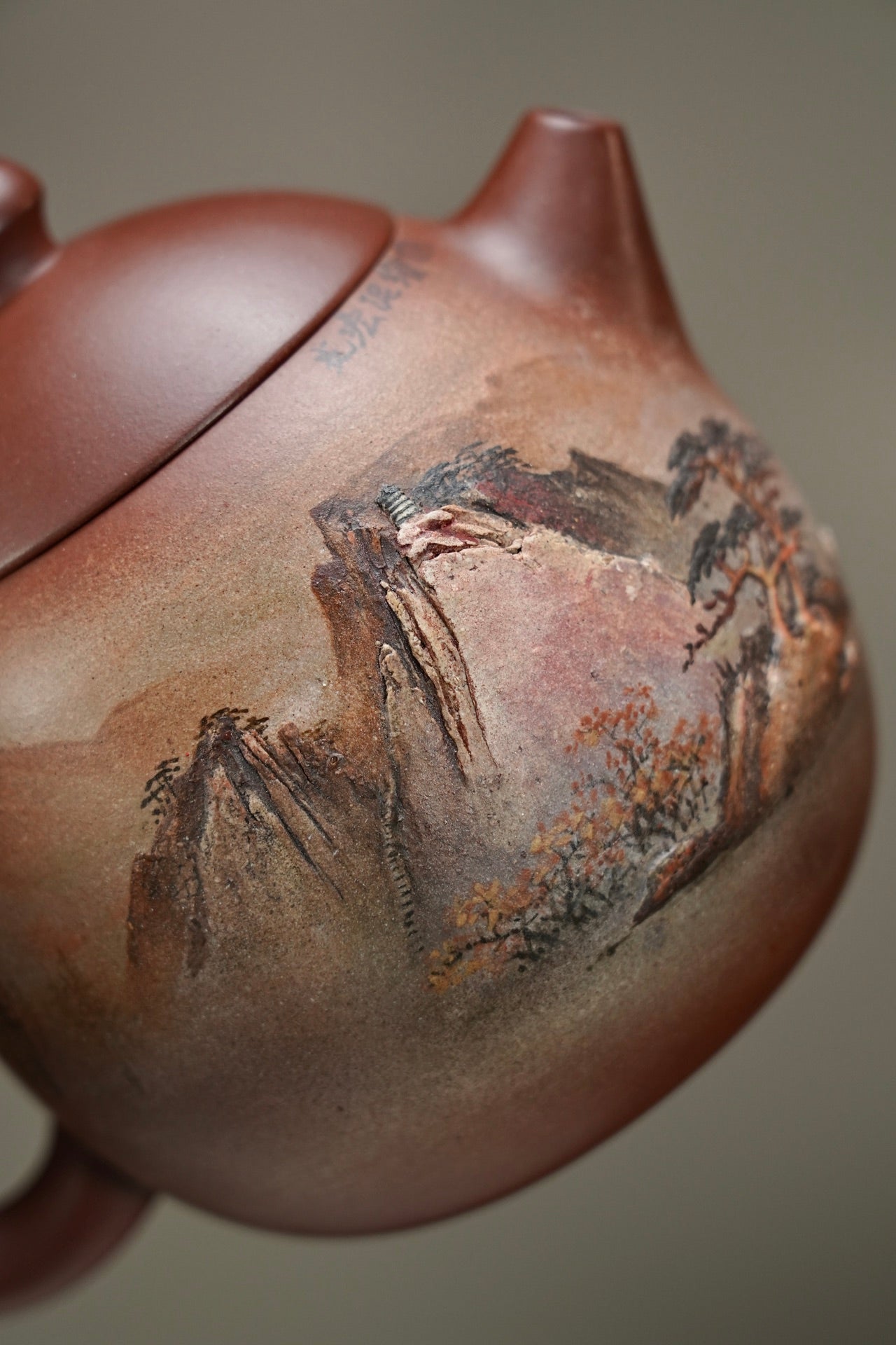 壶中观道·孤品珍藏 江建翔大师嫡传·杜益君扛鼎之作【大龙蛋壶】原矿极品底槽清· 600cc超大品