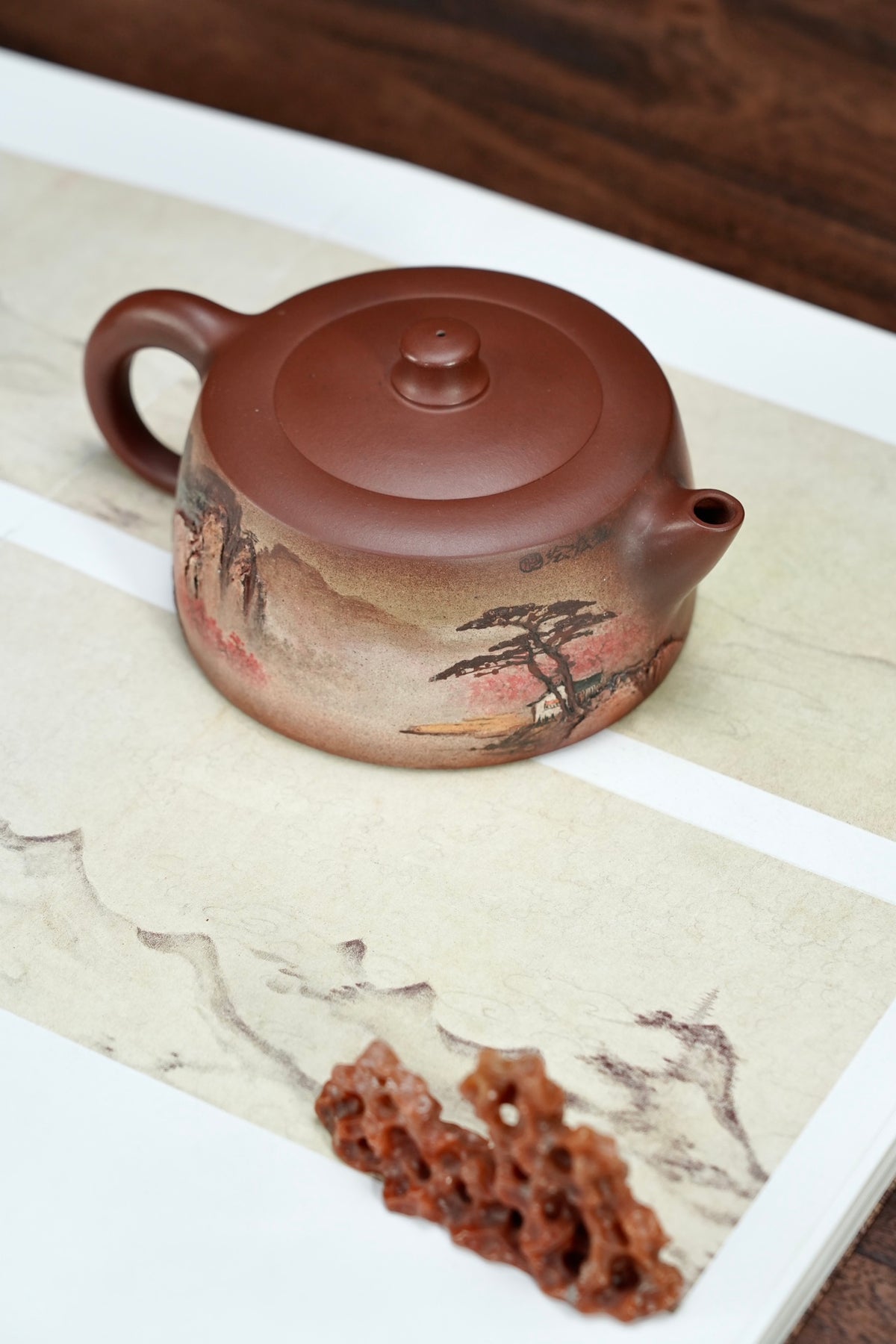 壶中观道·孤品珍藏 江建翔大师嫡传·杜益君扛鼎之作【天际壶】原矿极品底槽清·450cc - ZishaTeapotChina