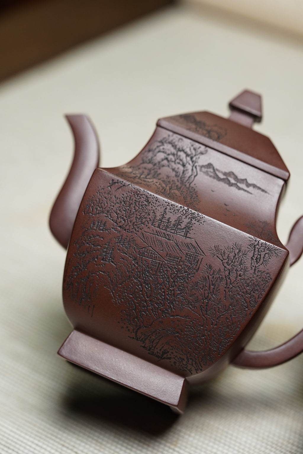 李昌鸿福利🧧紫砂泰斗传承·双国大师匠心之作【高瞻远漏壶】原矿优质紫泥·440cc
