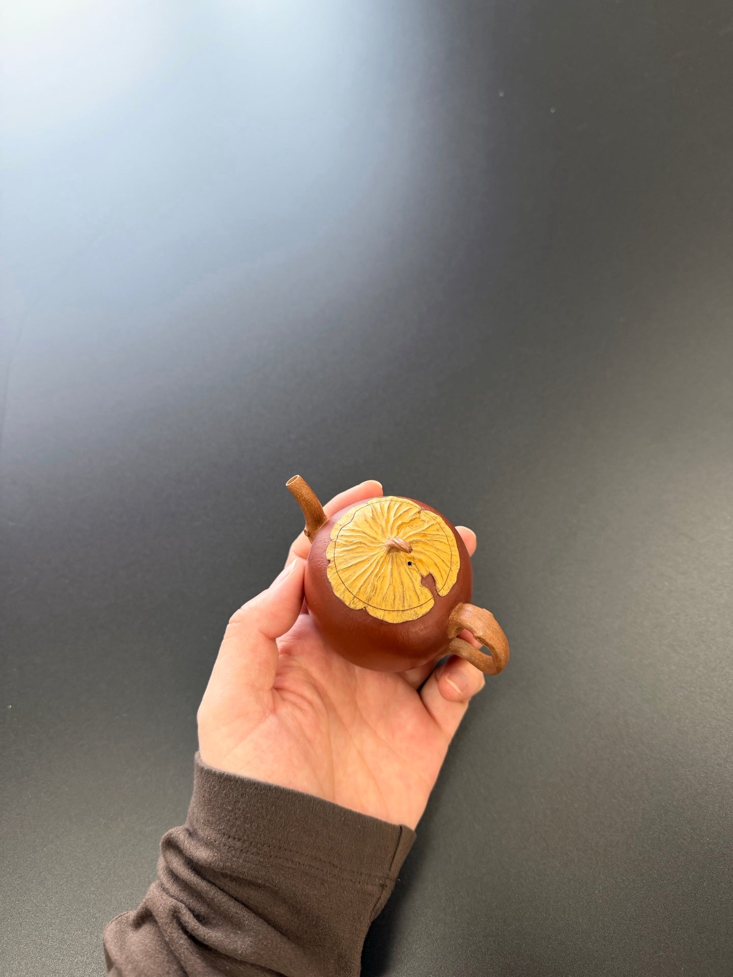 高柿·110cc 优质老段料 色泽油润 口盖粉浆灵动自然 型体高雅 寓意吉祥