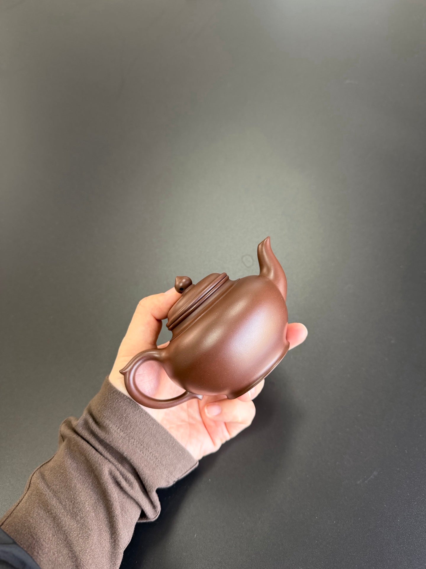 笑樱·全手工·230cc 原矿极品老紫泥 正宗润泽