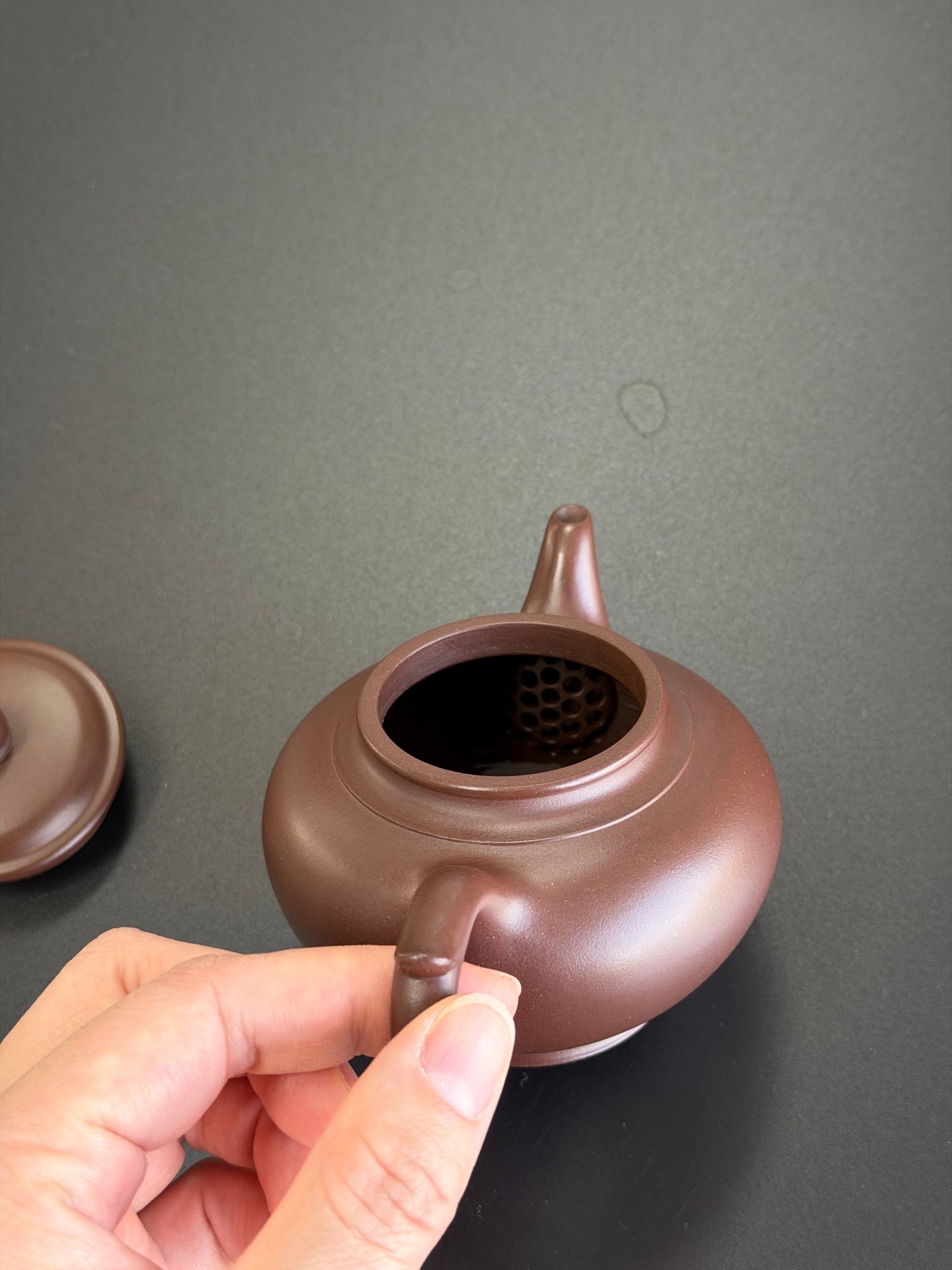 笑樱·全手工·230cc 原矿极品老紫泥 正宗润泽