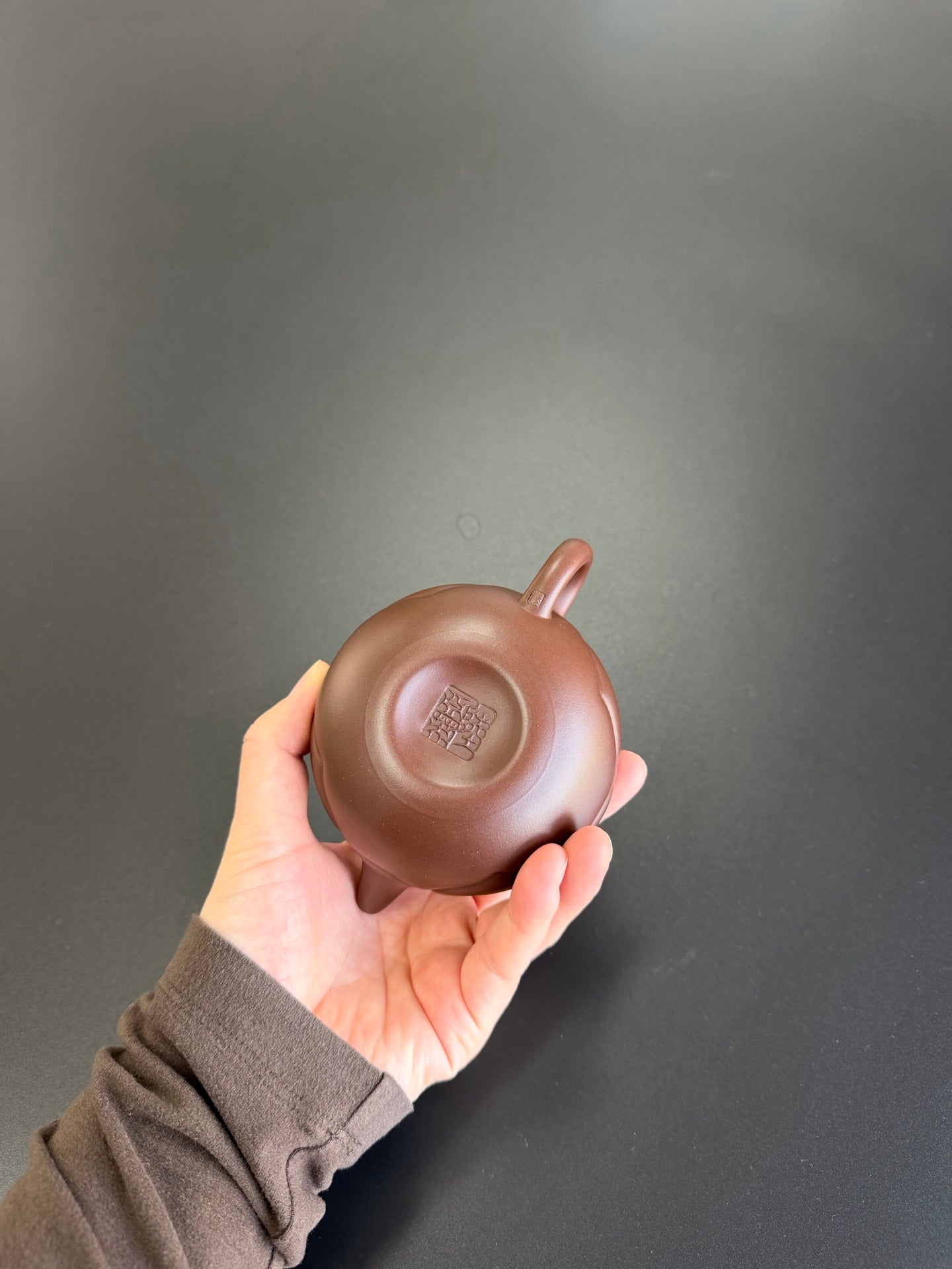 仿古如意·慕古把玩·220cc 顶级老紫泥料 慕古润泽