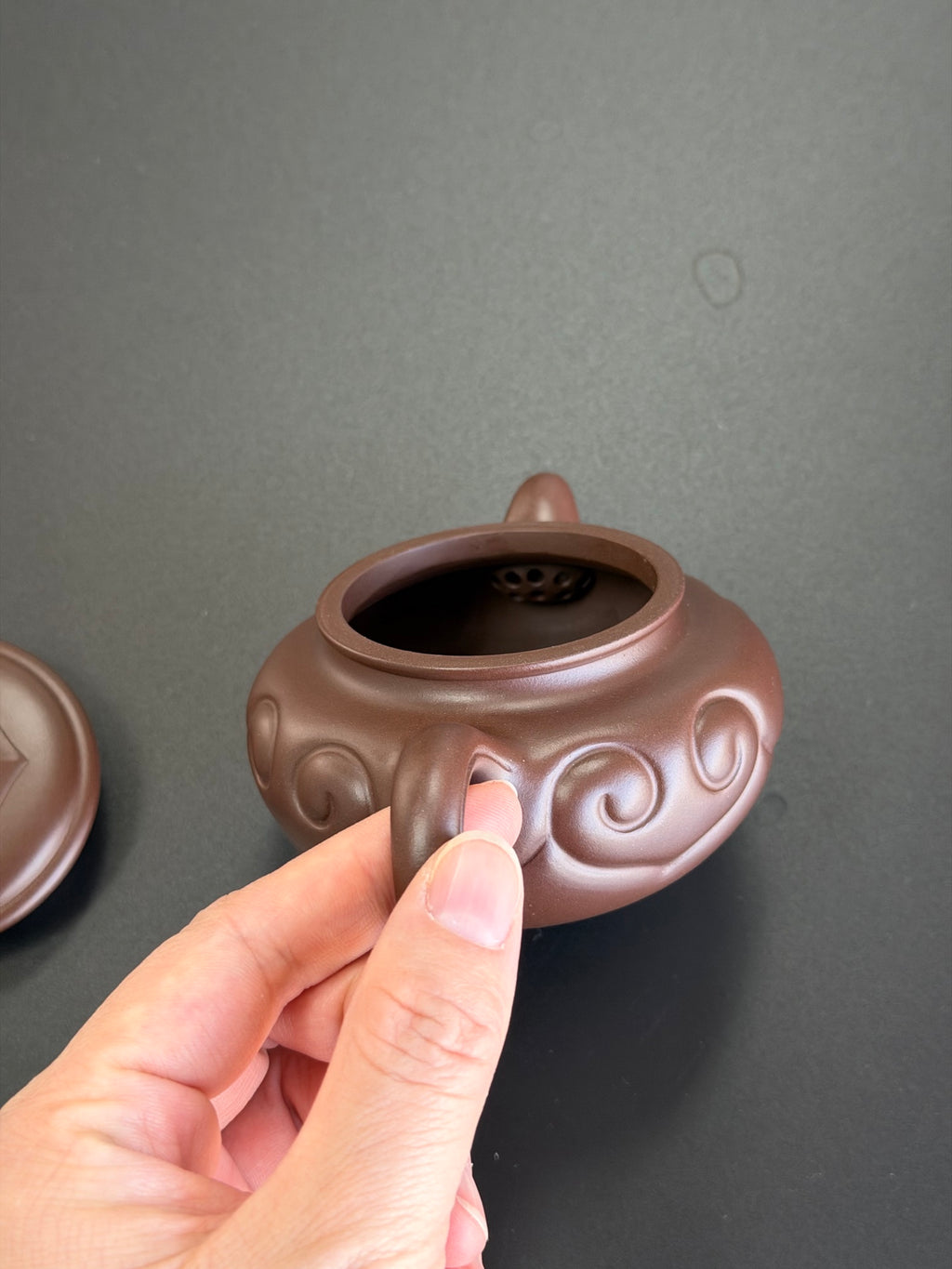 仿古如意·慕古把玩·220cc 顶级老紫泥料 慕古润泽