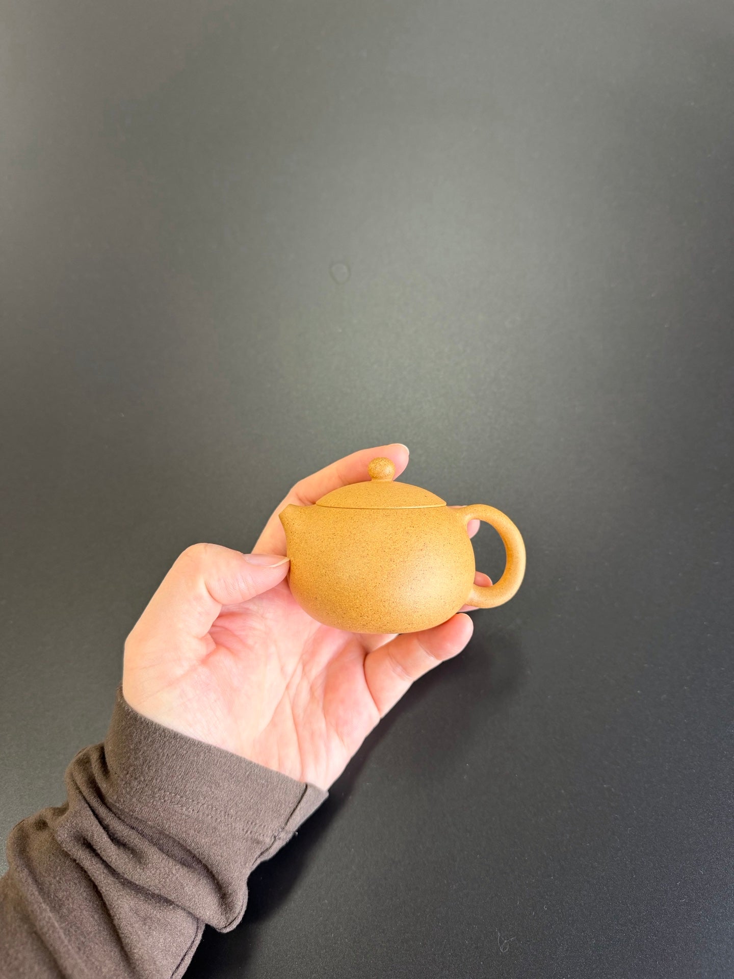 小小西施·性价比 把玩器·90cc 原矿黄金段 水色古朴润泽