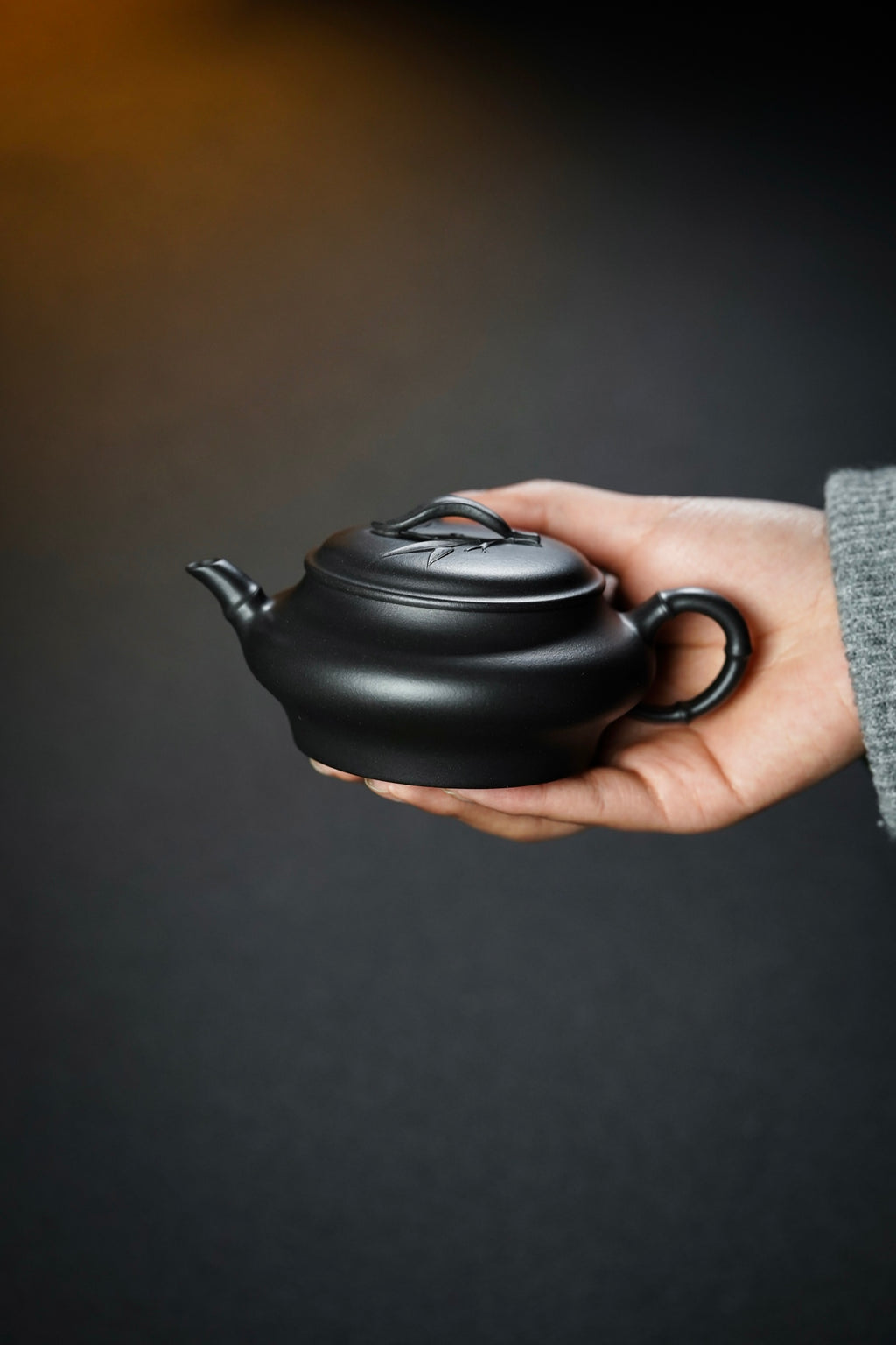 虚竹·小精品·160cc 极品底槽清古法还原烧 泥色古朴润泽