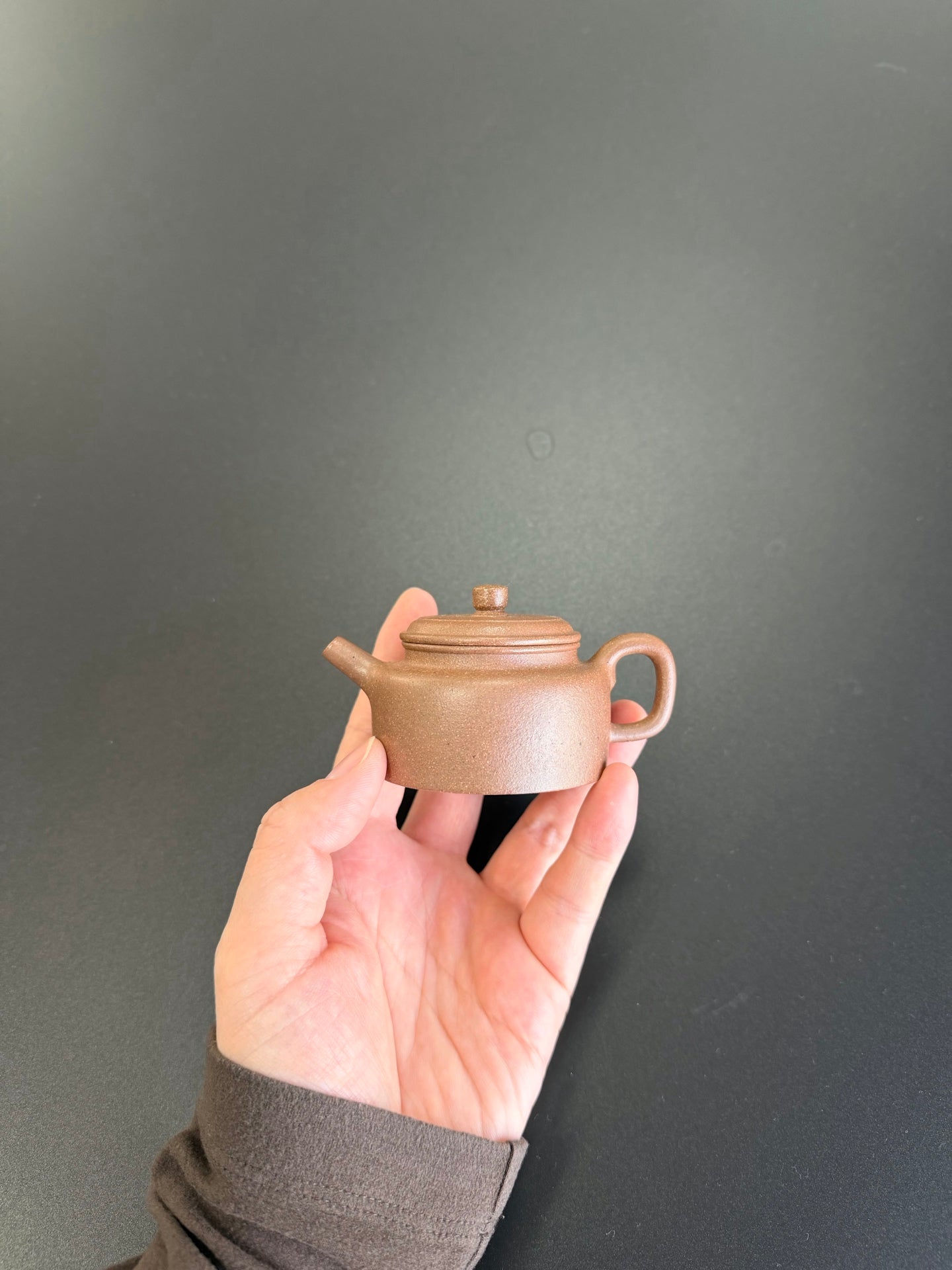 小德钟·精品把玩器·60cc 极品青降坡共生矿 温润如玉