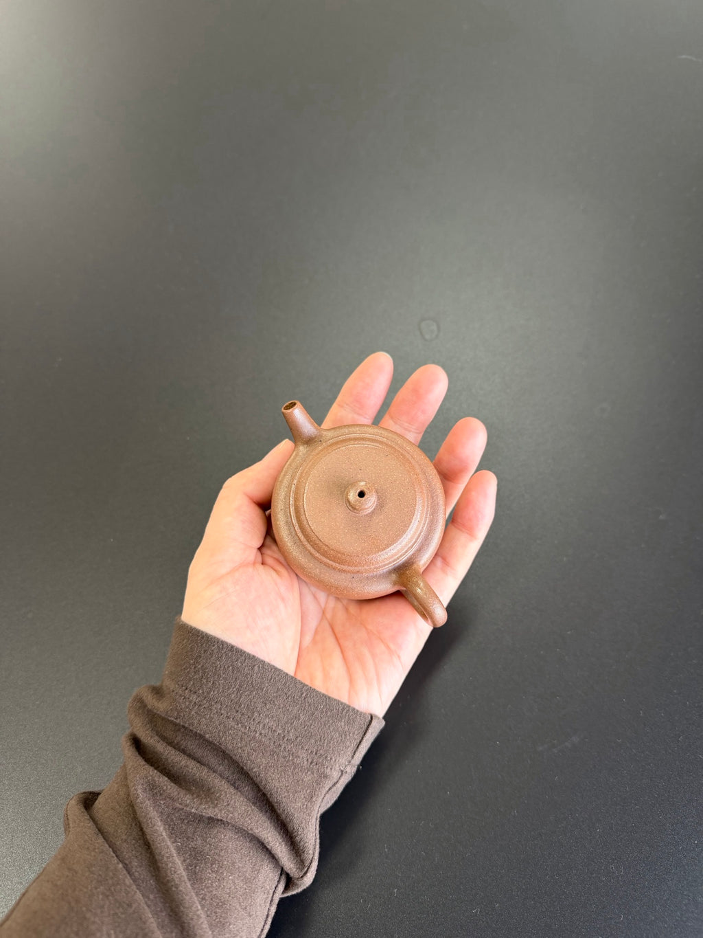 小德钟·精品把玩器·60cc 极品青降坡共生矿 温润如玉