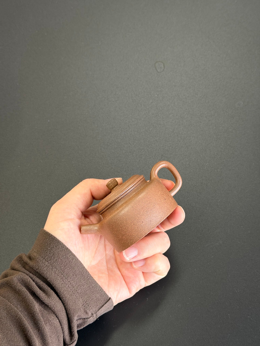 小德钟·精品把玩器·60cc 极品青降坡共生矿 温润如玉