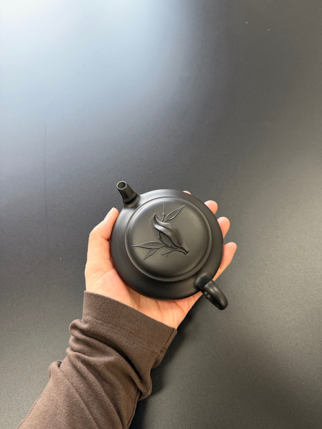 虚竹·小精品·160cc 极品底槽清古法还原烧 泥色古朴润泽