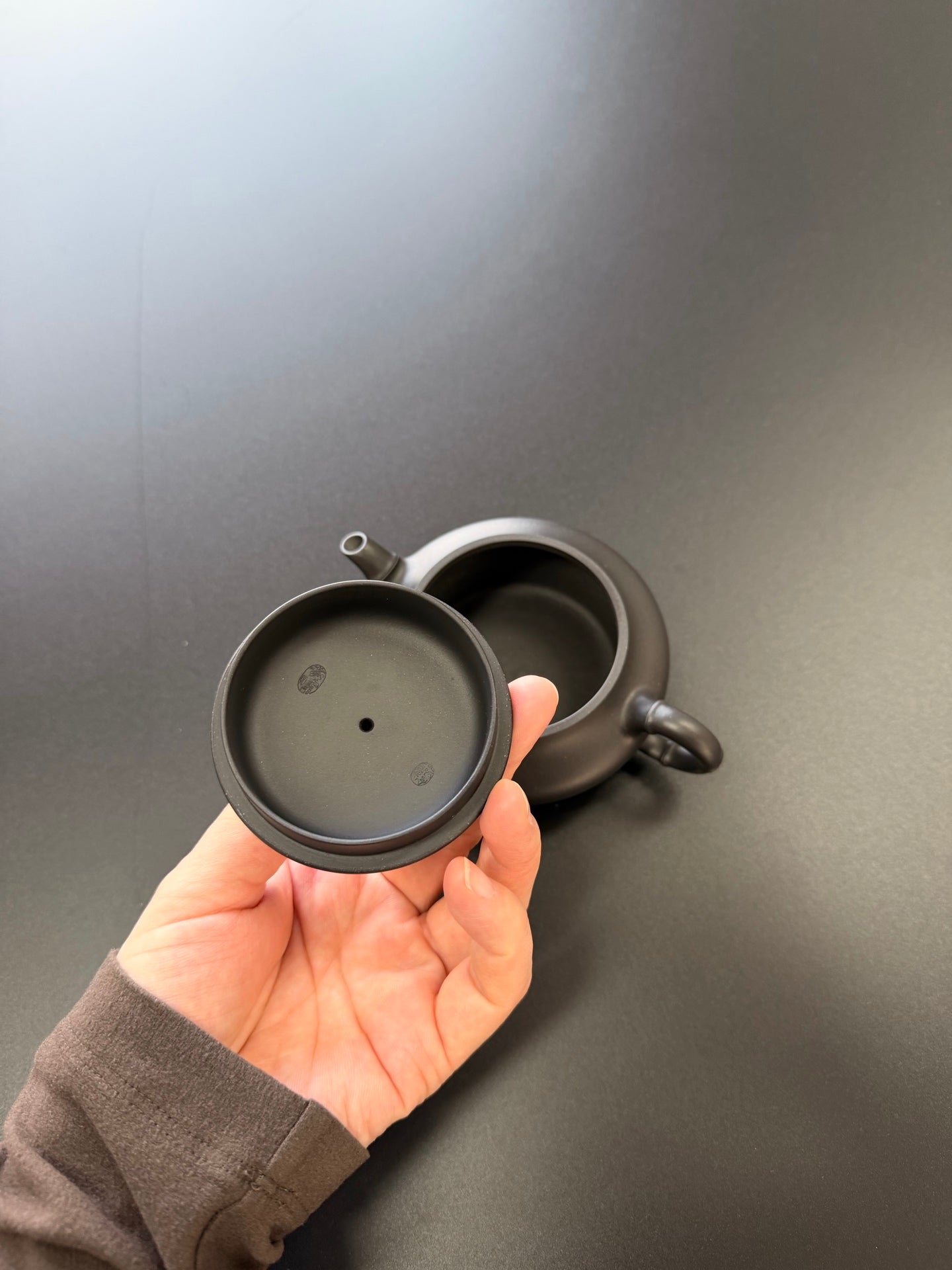 虚竹·小精品·160cc 极品底槽清古法还原烧 泥色古朴润泽