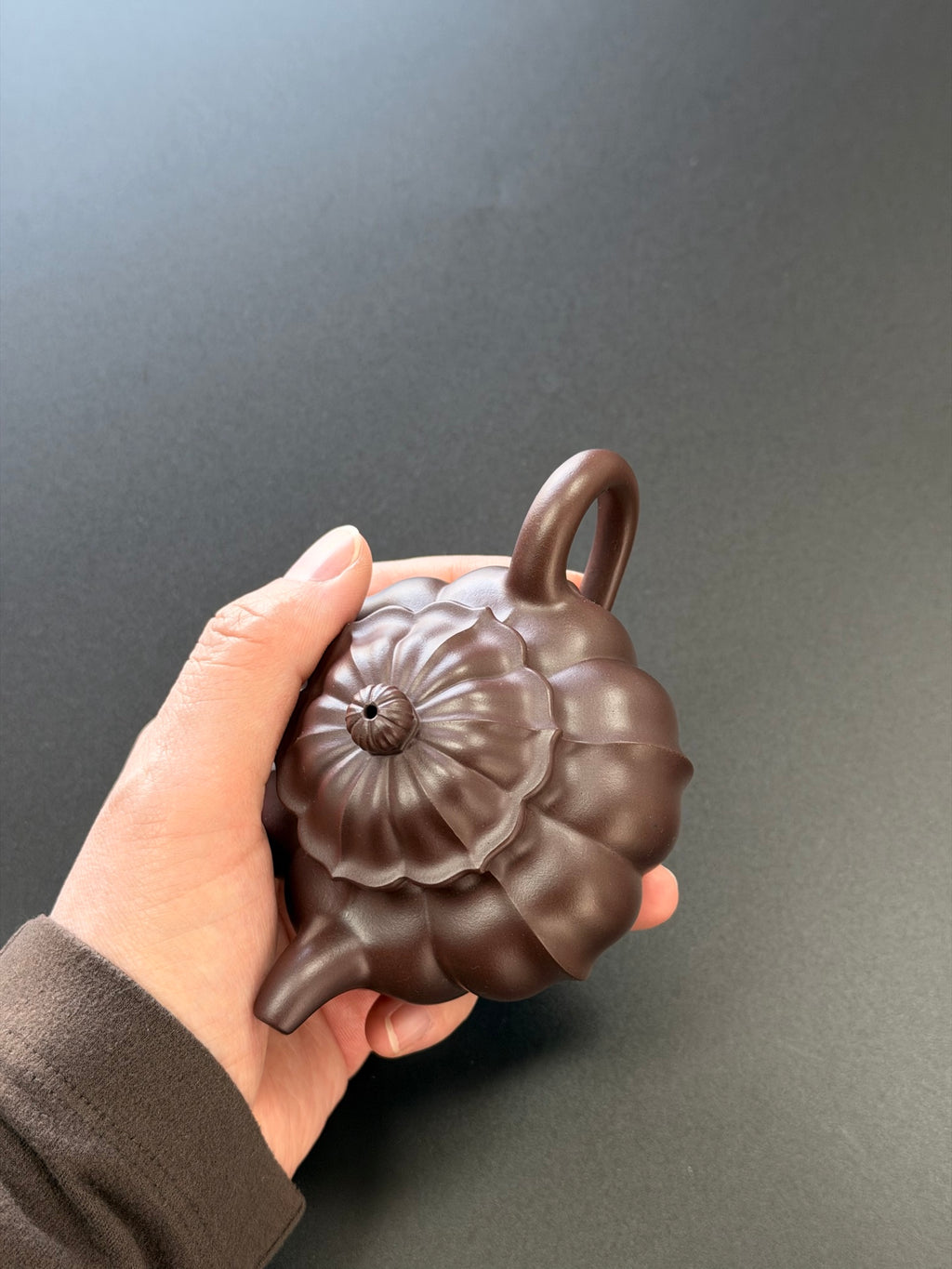 如意小莲子·筋纹精品·150cc 原矿顶级老紫料 正宗润泽