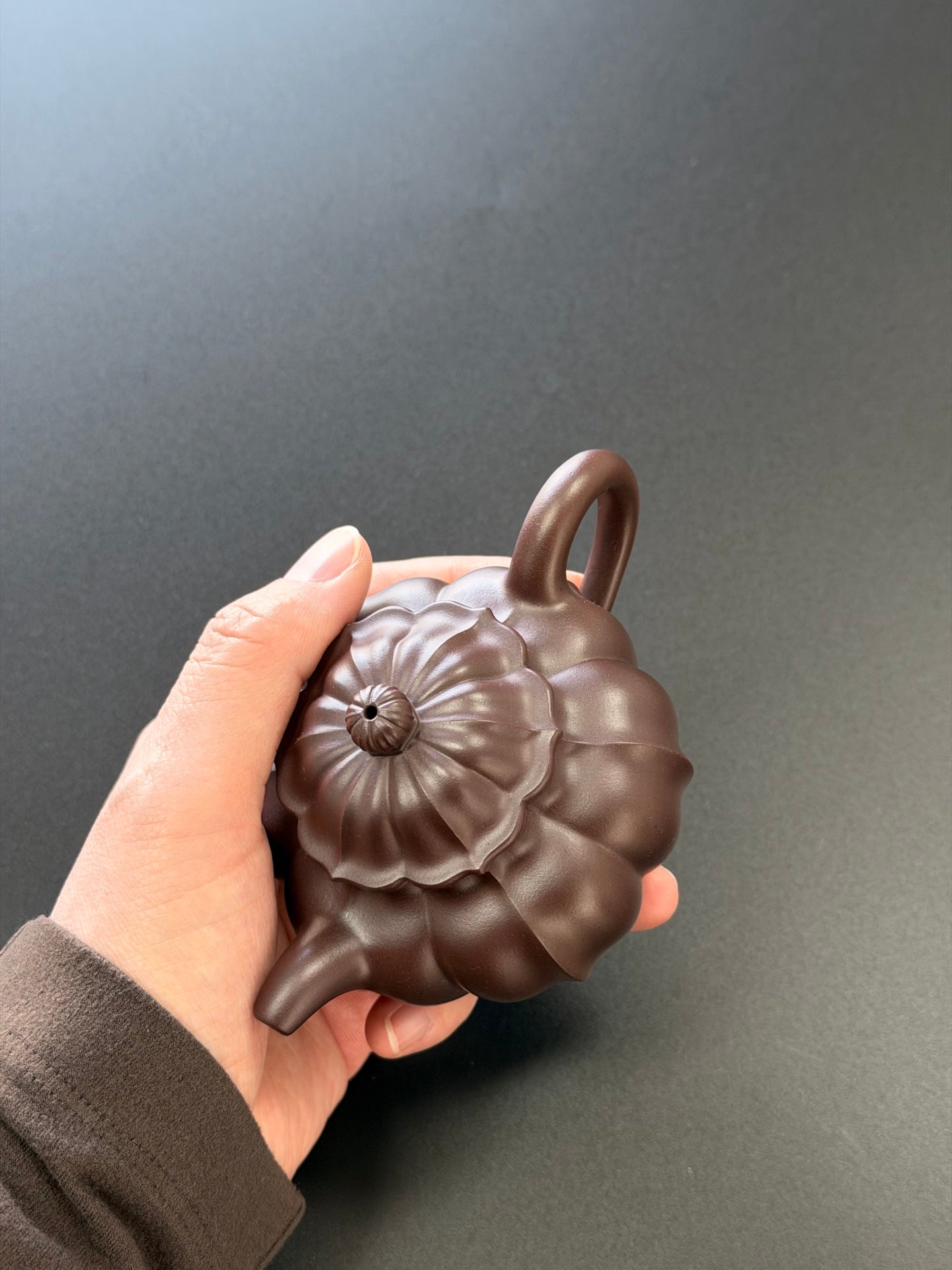 如意小莲子·筋纹精品·150cc 原矿顶级老紫料 正宗润泽
