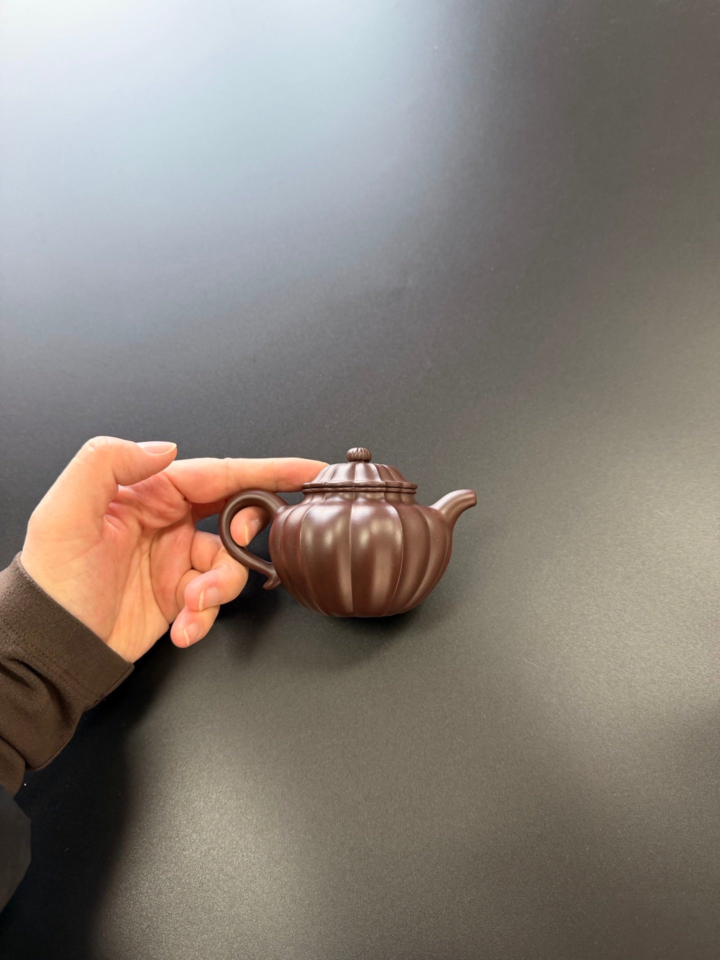 如意小莲子·筋纹精品·150cc 原矿顶级老紫料 正宗润泽