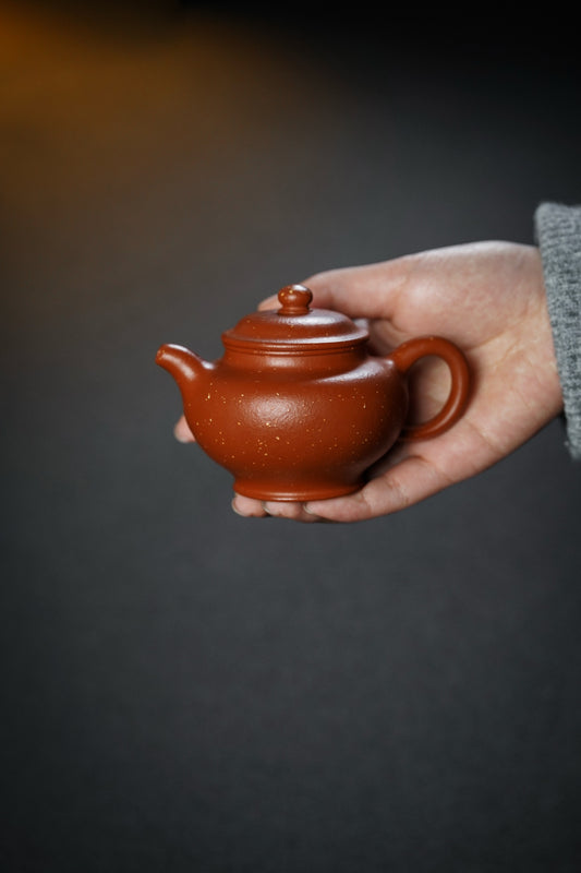 小掇只·慕古·150cc 极品朱泥料 金砂隐现 效果出彩